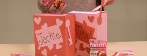 DIY Valentine's Day Mailboxes-YumEarth