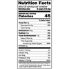 Yumearth-organic assorted flavors vitamin c lollipops-nutrition fact label