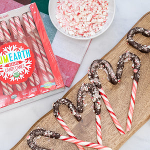 Chocolate Covered Candy Canes Recipe