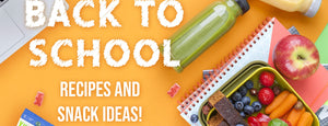 Peanut free classroom snacks and school lunch ideas for a fun-fueled day