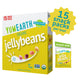 YumEarth jelly beans pack with 15 snack-size bags made with organic ingredients.