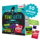 YumEarth Halloween snacks variety box with 50 pieces and mix of giggles and fruit snacks.
