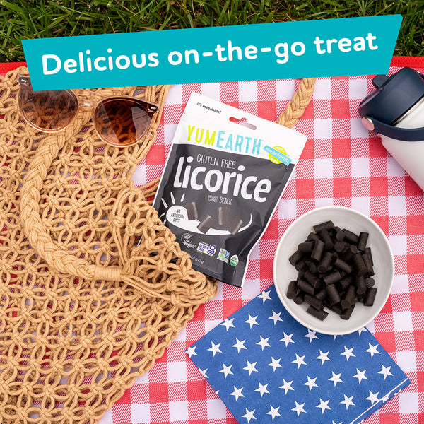 Organic Black Licorice Candy Allergy Free Licorice Candy Gluten