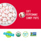 soft peppermint puffs