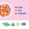 Valentine's Organic Gummy Fruit Hearts