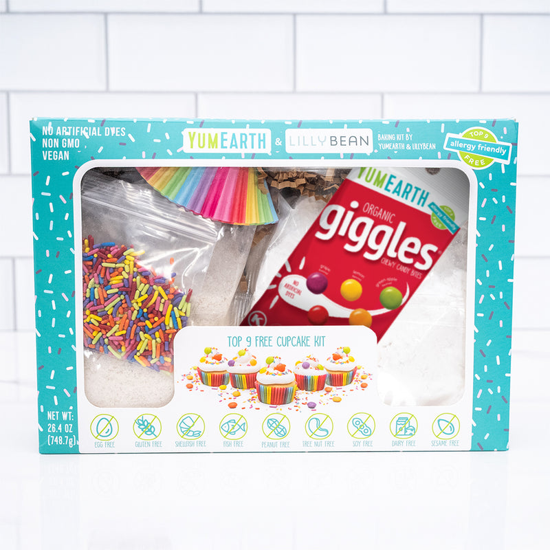 Gluten-Free Cupcake Baking Kit (vegan!)