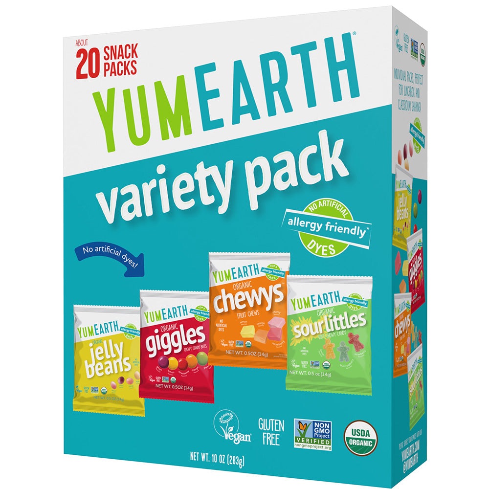 YumEarth Variety Pack | Allergy-Friendly Candy | No Artificial Dyes