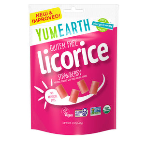 Organic Gluten Free Strawberry Licorice