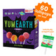 halloween organic lollipops 60ct