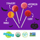 halloween organic lollipops 60ct