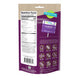 YumEarth back pouch of elderberry lollipops highlighting allergy-friendly icons and nutrition facts