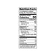 Black and white nutrition facts label showing 50 calories per serving for YumEarth snack