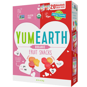 Valentine Organic Fruit Snacks Box