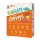 YumEarth Chewys box in orange packaging labeled "15 snack packs", free from artificial dyes and allergy‑friendly.