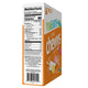 Side view of YumEarth Chewys box showing ingredient list and icons for free from the top common allergens.