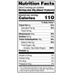 Side panel of a YumEarth snack pack showing ingredient list and icons for free from artificial dyes.