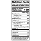 Chewys nutrition label for 15ct box
