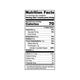 Gummy Bears 15ct Box nutrition panel