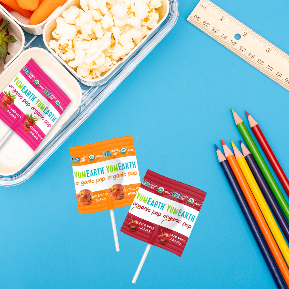 Organic Lollipops Assorted Bag | Allergy Free Lollipop Bulk Bag