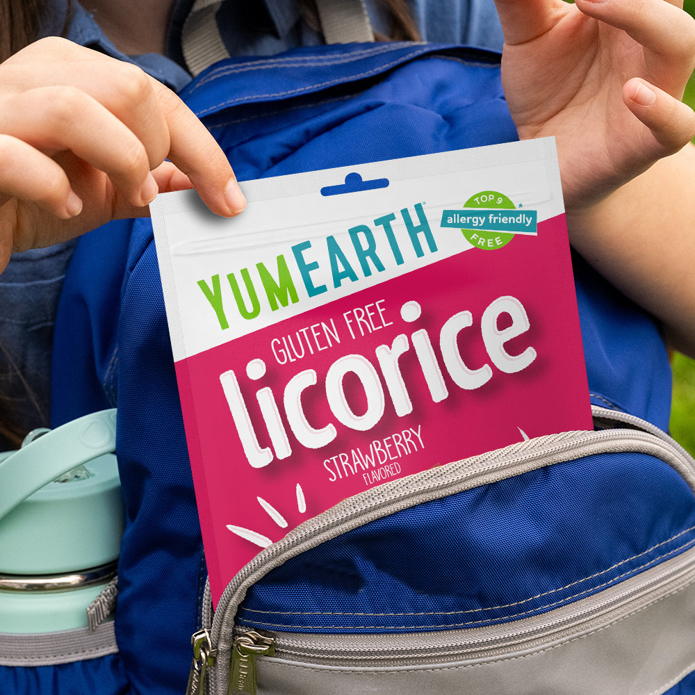 Organic Strawberry Licorice Candy | Allergy Free Licorice Candy