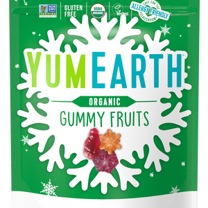 holiday organic gummy fruits