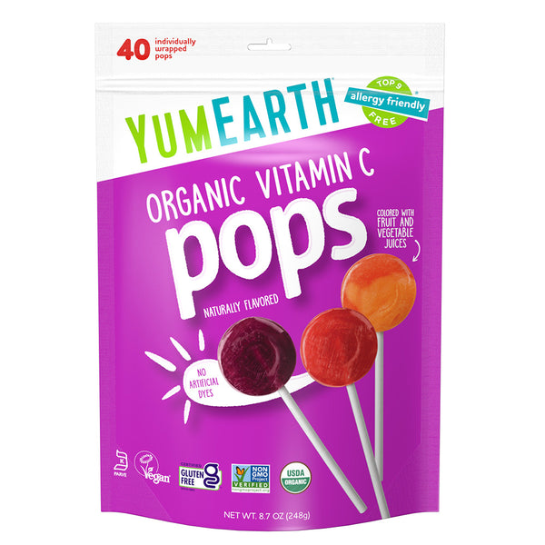 Organic Vitamin C Lollipops Allergy Free Vitamin C Lollipops Gluten