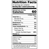 Yumearth-organic sour giggles-nutrition fact label