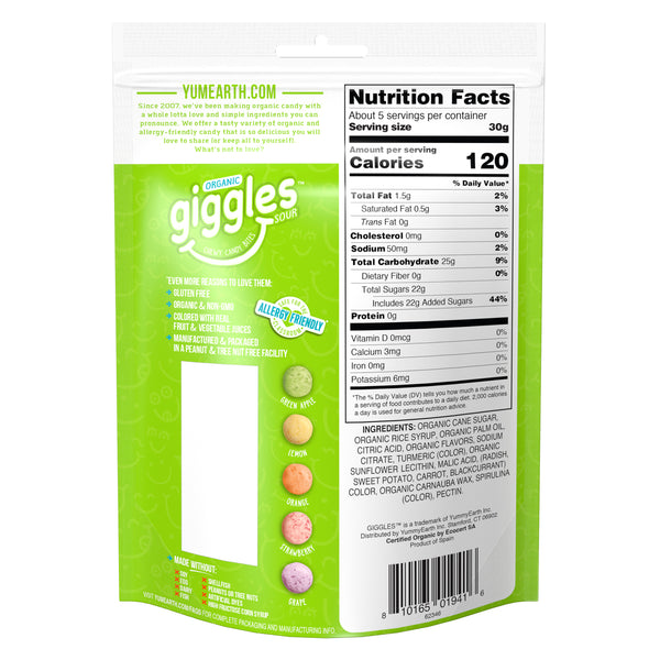 Organic Sour Chewy Candy Allergy Free Sour Chewy Candy Chewy Sour