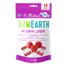 YumEarth-organic assorted flavors vitamin c lollipops-front of package